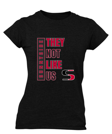 Sunnyside Grizzlies They Not Like Us #1 Women's SS T-Shirt
