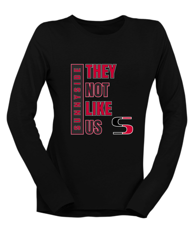 Sunnyside Grizzlies They Not Like Us #1 Women's LS T-Shirt