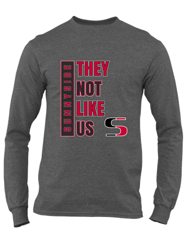Sunnyside Grizzlies They Not Like Us #1 Men's Premium LS T-Shirt