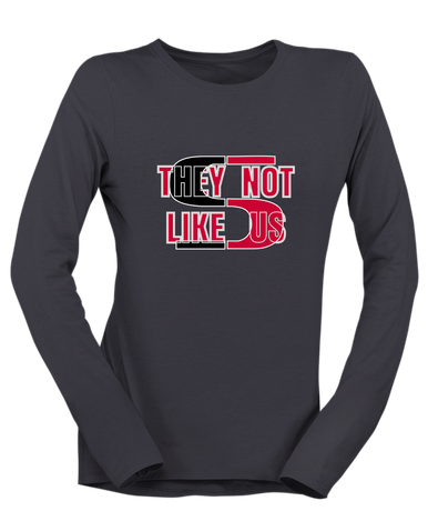 Sunnyside Grizzlies They Not Like Us #2 Women's LS T-Shirt