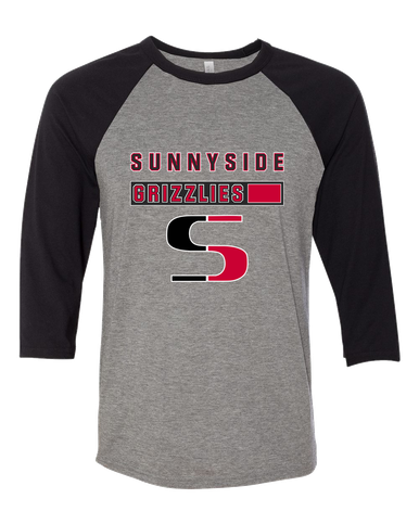 Sunnyside Grizzlies Mascot #7 Women's Baseball T-Shirt