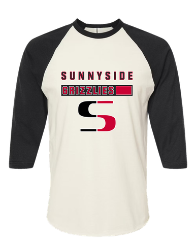 Sunnyside Grizzlies Mascot #7 Men's Baseball T-Shirt