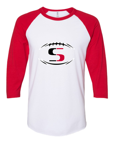 Sunnyside Grizzlies Football #3 Women's Baseball T-Shirt