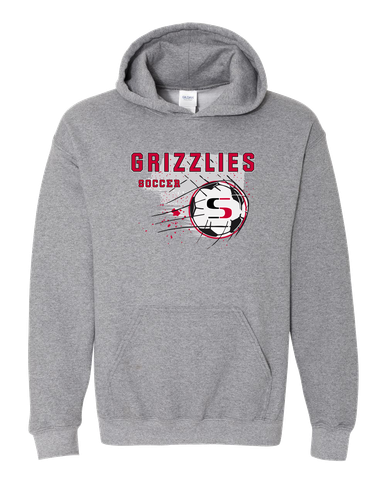 Sunnyside Grizzlies Soccer #2 Men's Hoodie