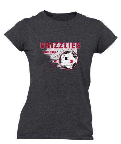 Sunnyside Grizzlies Soccer #2 Women's Premium SS T-Shirt