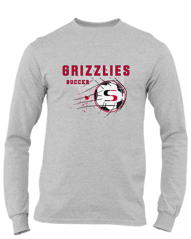 Sunnyside Grizzlies Soccer #2 Men's LS T-Shirt