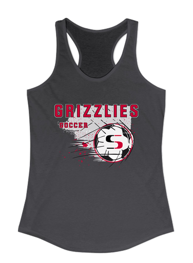 Sunnyside Grizzlies Soccer #2 Women's Tank Top