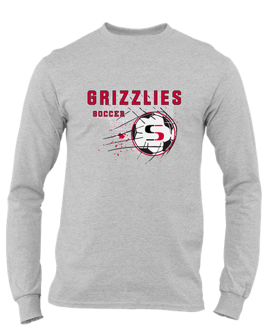 Sunnyside Grizzlies Soccer #2 Men's Premium LS T-Shirt