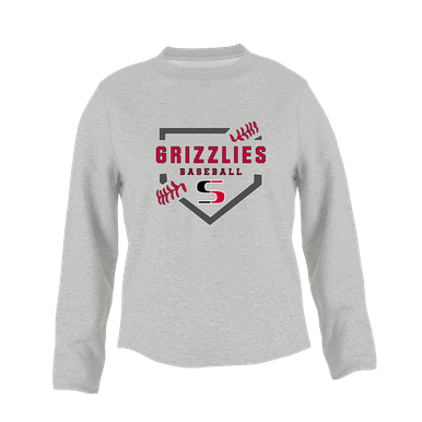 Sunnyside Grizzlies Baseball #2 Women's Sweatshirt