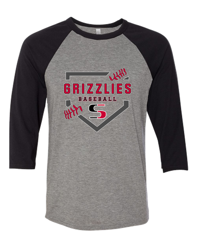 Sunnyside Grizzlies Baseball #2 Women's Baseball T-Shirt