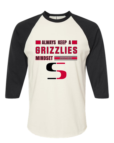 Sunnyside Grizzlies Mindset Women's Baseball T-Shirt