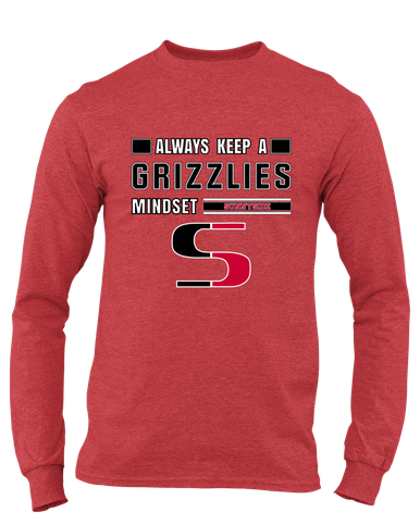 Sunnyside Grizzlies Mindset Men's Premium LS T-Shirt