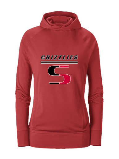 Sunnyside Grizzlies Mascot #8 Women's Hoodie