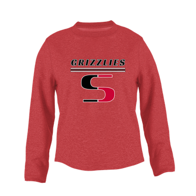 Sunnyside Grizzlies Mascot #8 Women's Sweatshirt