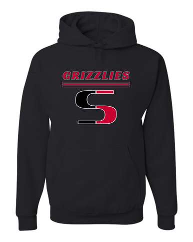 Sunnyside Grizzlies Mascot #8 Men's Premium Hoodie