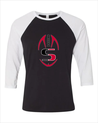 Sunnyside Grizzlies Football #4 Women's Baseball T-Shirt