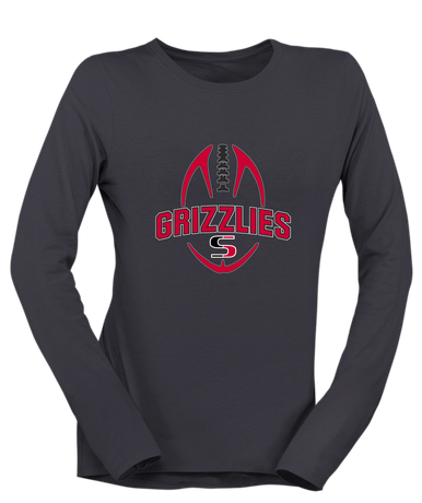 Sunnyside Grizzlies Football #5 Women's LS T-Shirt