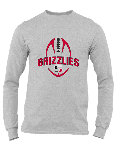 Sunnyside Grizzlies Football #5 Men's Premium LS T-Shirt