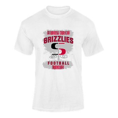 Sunnyside Grizzlies Football #6 Men's SS T-Shirt