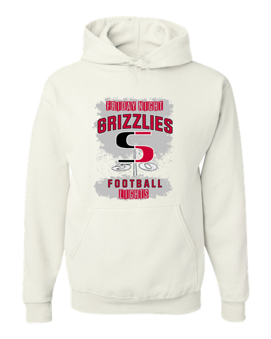Sunnyside Grizzlies Football #6 Men's Premium Hoodie