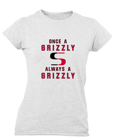 Sunnyside Grizzlies Once A Women's Premium SS T-Shirt
