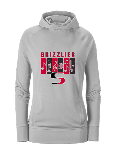 Sunnyside Grizzlies Band # 2 Women's Hoodie