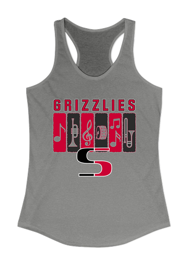 Sunnyside Grizzlies Band # 2 Women's Tank Top