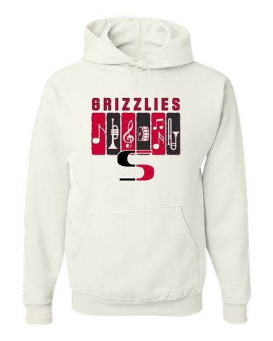 Sunnyside Grizzlies Band # 2 Men's Premium Hoodie