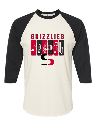 Sunnyside Grizzlies Band # 2 Men's Baseball T-Shirt