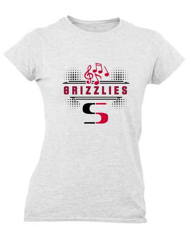 Sunnyside Grizzlies Band # 3 Women's Premium SS T-Shirt