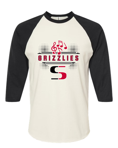 Sunnyside Grizzlies Band # 3 Women's Baseball T-Shirt