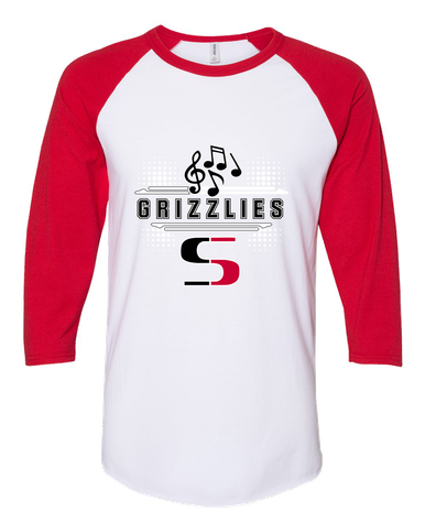 Sunnyside Grizzlies Band # 3 Men's Baseball T-Shirt