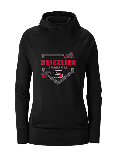 Sunnyside Grizzlies Softball #2 Women's Hoodie