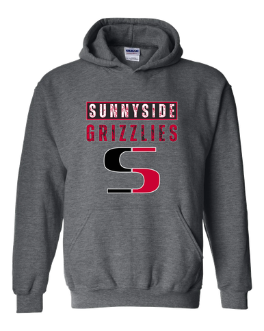 Sunnyside Grizzlies Mascot #9 Men's Hoodie