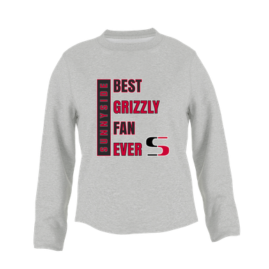 Sunnyside Grizzlies Best Grizzly Fan Women's Sweatshirt