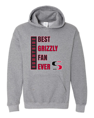 Sunnyside Grizzlies Best Grizzly Fan Men's Hoodie