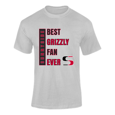 Sunnyside Grizzlies Best Grizzly Fan Men's SS T-Shirt