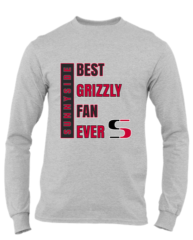 Sunnyside Grizzlies Best Grizzly Fan Men's Premium LS T-Shirt