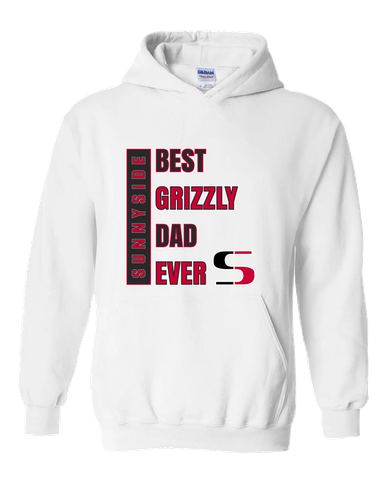 Sunnyside Grizzlies Best Grizzly Dad Men's Hoodie