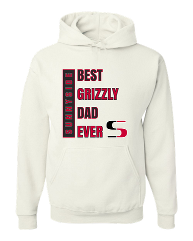 Sunnyside Grizzlies Best Grizzly Dad Men's Premium Hoodie