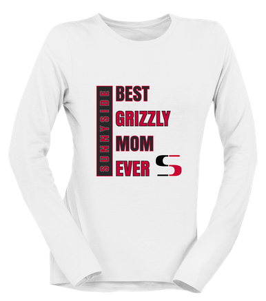 Sunnyside Grizzlies Best Grizzly Mom Women's LS T-Shirt