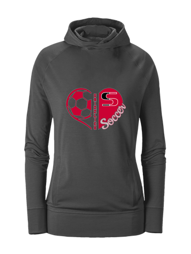 Sunnyside Grizzlies Heart Soccer Women's Hoodie