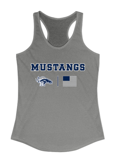 Trabuco Hills Mustangs Team Colors Flag Women's Tank Top