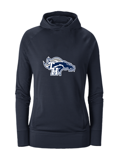 Trabuco Hills Mustangs Mascot #1 Women's Hoodie