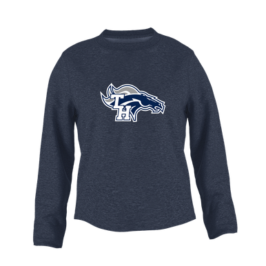 Trabuco Hills Mustangs Mascot #1 Women's Sweatshirt