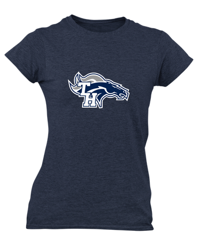 Trabuco Hills Mustangs Mascot #1 Women's SS T-Shirt