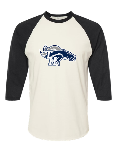 Trabuco Hills Mustangs Mascot #1 Men's Baseball T-Shirt