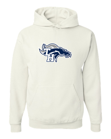 Trabuco Hills Mustangs Mascot #1 Men's Premium Hoodie