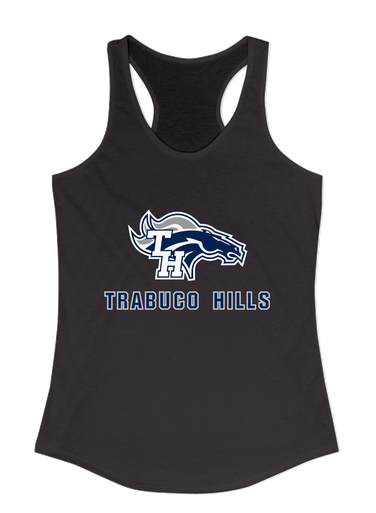 Trabuco Hills Mustangs Mascot #2 Women's Tank Top