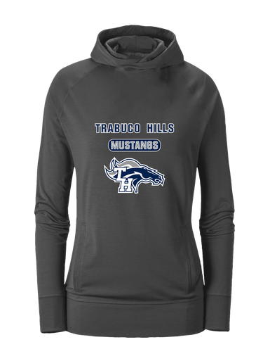 Trabuco Hills Mustangs Mascot #3 Women's Hoodie